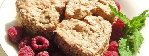 миндально-кунжутные пирожные с мятой. Шаг 5