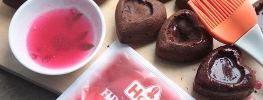 мини-пирожные черный лес. Шаг 5