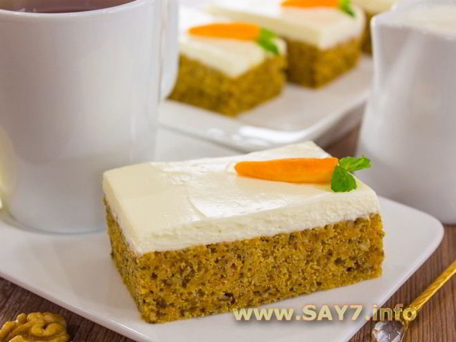 Рецепт морковных пирожных