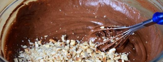 пирожное брауни с фундуком. Шаг 7