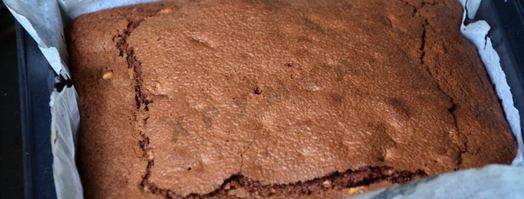 пирожное брауни с фундуком. Шаг 8