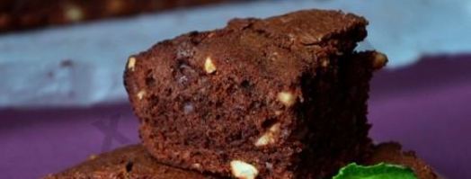 пирожное брауни с фундуком. Шаг 9