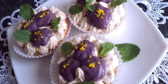 Пирожное Фиалки