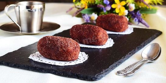 Пирожное картошка из печенья без сгущенки