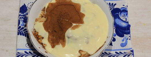 пирожное картошка из печенья со сгущенкой. Шаг 3