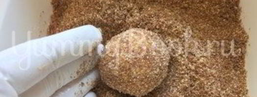 пирожное картошка с начинкой. Шаг 14