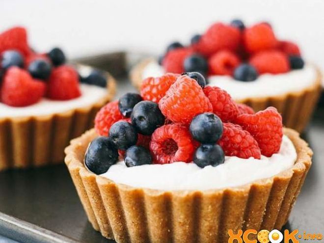 Рецепт пирожного корзиночка