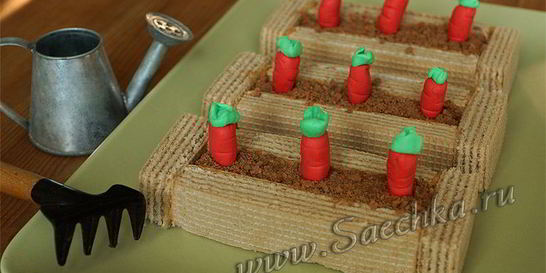 Пирожное Морковка