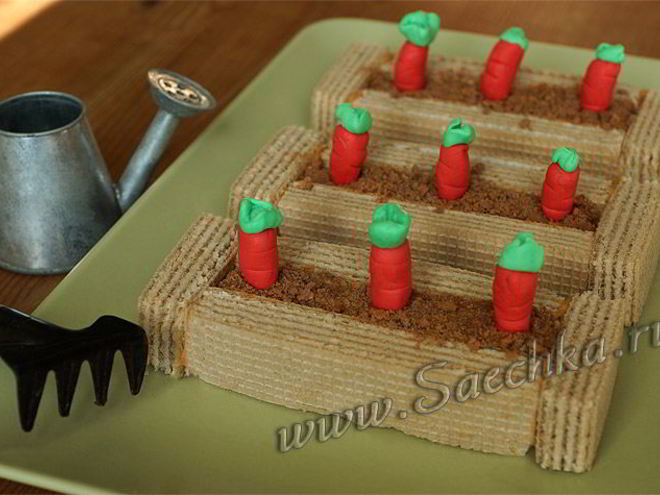 Рецепт пирожного морковка