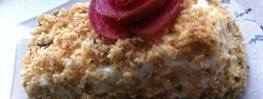 пирожное с карамелизированными овсяными хлопьями. Шаг 17