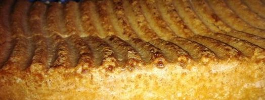 пирожное с карамелизированными овсяными хлопьями. Шаг 4