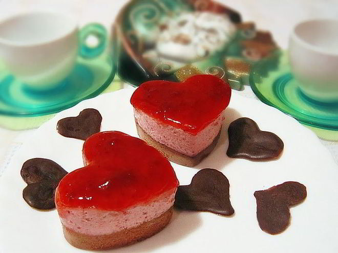 Рецепт пирожного с любовью