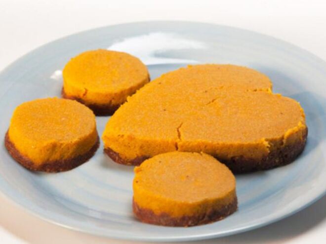 Рецепт пирожного с тыквой и бананом