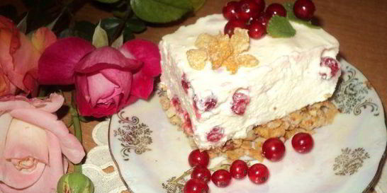 Пирожное Смородинка