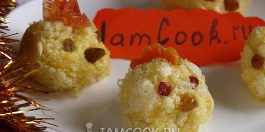 Пирожное Цыплята с кукурузными палочками