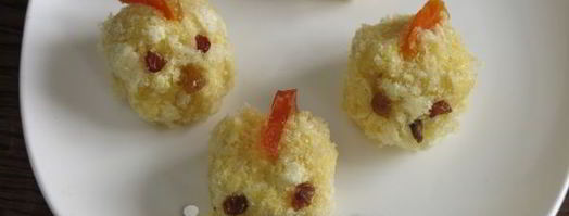 пирожное цыплята с кукурузными палочками. Шаг 10