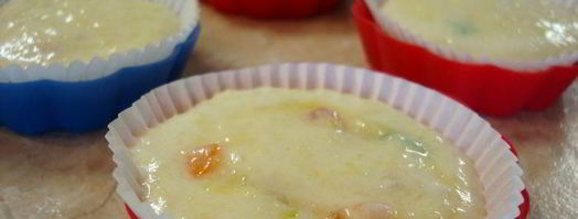 пирожные кабачково-тропический рай. Шаг 7