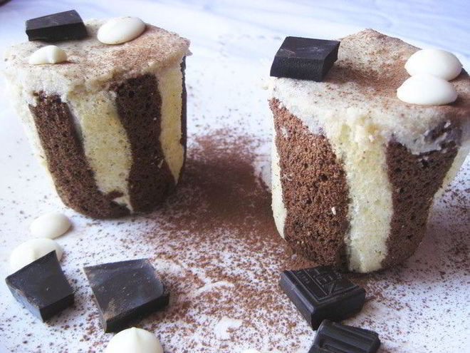 Рецепт пирожных кофейный мусс