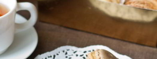 пирожные макарон с чаем эрл грей и соленой карамелью. Шаг 21