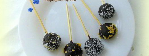 пирожные на палочке. Шаг 7