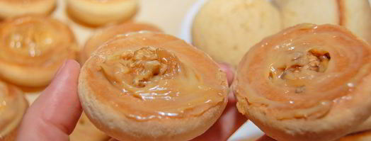 пирожные персики. Шаг 10