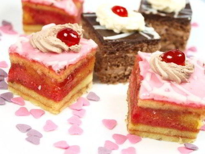 Рецепт пирожных с клюквой