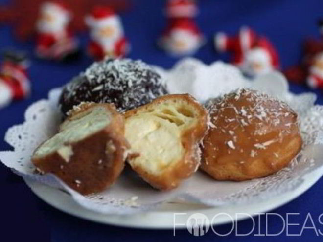 Рецепт пирожных с кокосовым кремом