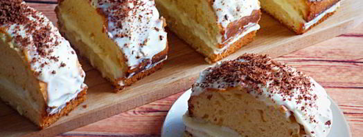 пирожные с кремом из сыра маскарпоне. Шаг 9