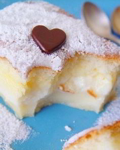 Пирожные с кремом