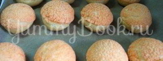 пирожные шу с апельсиново-творожной начинкой. Шаг 11