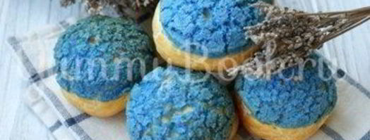 пирожные шу с апельсиново-творожной начинкой. Шаг 14