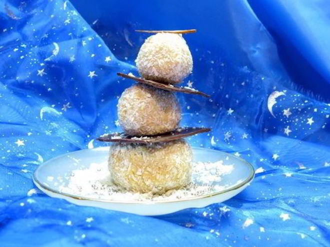 Рецепт пирожных танцующих ванильных снежков