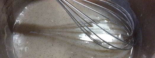 португальское пирожное натас с яблоками. Шаг 5