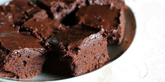 Шоколадное пирожное