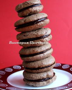 Шоколадные пирожные Макарон