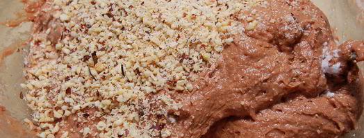 шоколадные пирожные с фундуком. Шаг 3