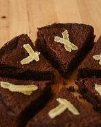 Шоколадные пирожные с имбирем