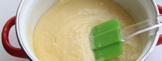 сливочное пирожное с вишней. Шаг 4