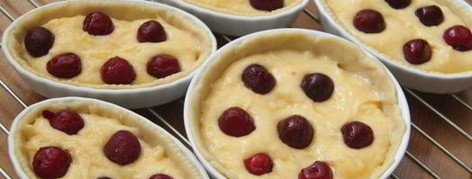 сливочное пирожное с вишней. Шаг 6