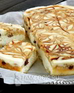 Творожное пирожное