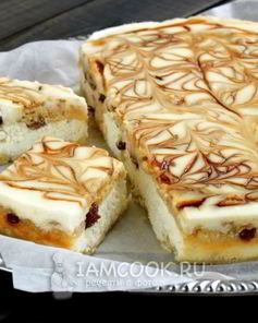 Творожное пирожное