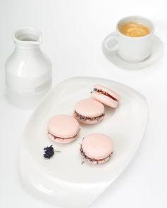 Вегетарианское пирожное макарон