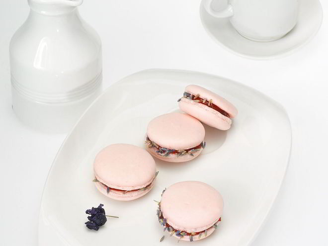 Рецепт вегетарианского пирожного макарон