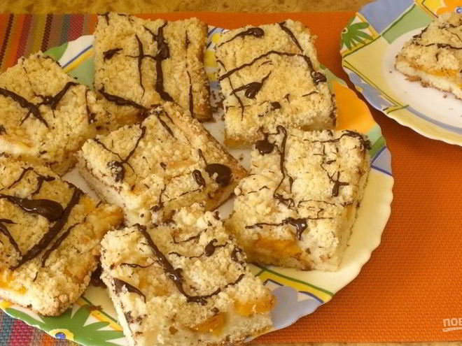 Рецепт восхитительных персиковых пирожных