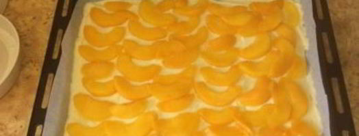 восхитительные персиковые пирожные. Шаг 3