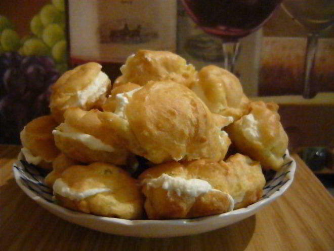 Рецепт заварных диетических пирожных