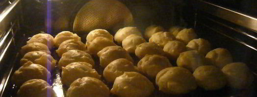 заварные диетические пирожные. Шаг 5