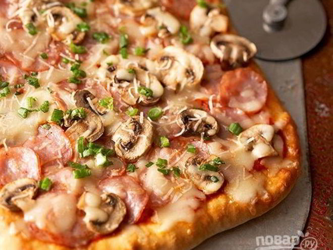 Рецепт американской пиццы