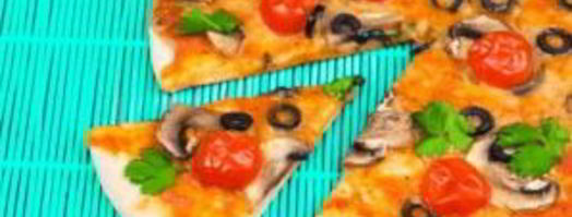 легкая пицца с хрустящей корочкой. Шаг 5