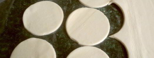 мини-пицца с грибами и ветчиной. Шаг 4